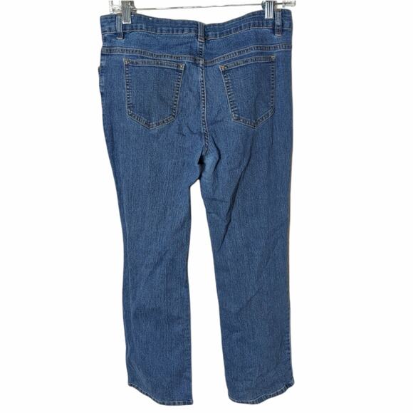 Girls Plus 16.5 16 1/2 Distressed Medium Rinse Jeans - Picture 2 of 6